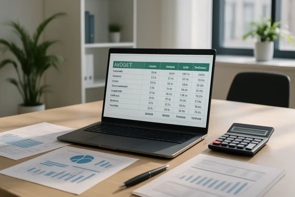 Analiza finansowa i planowanie budżetu w firmie