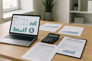 Przedsiębiorca analizujący alternatywne źródła finansowania firmy