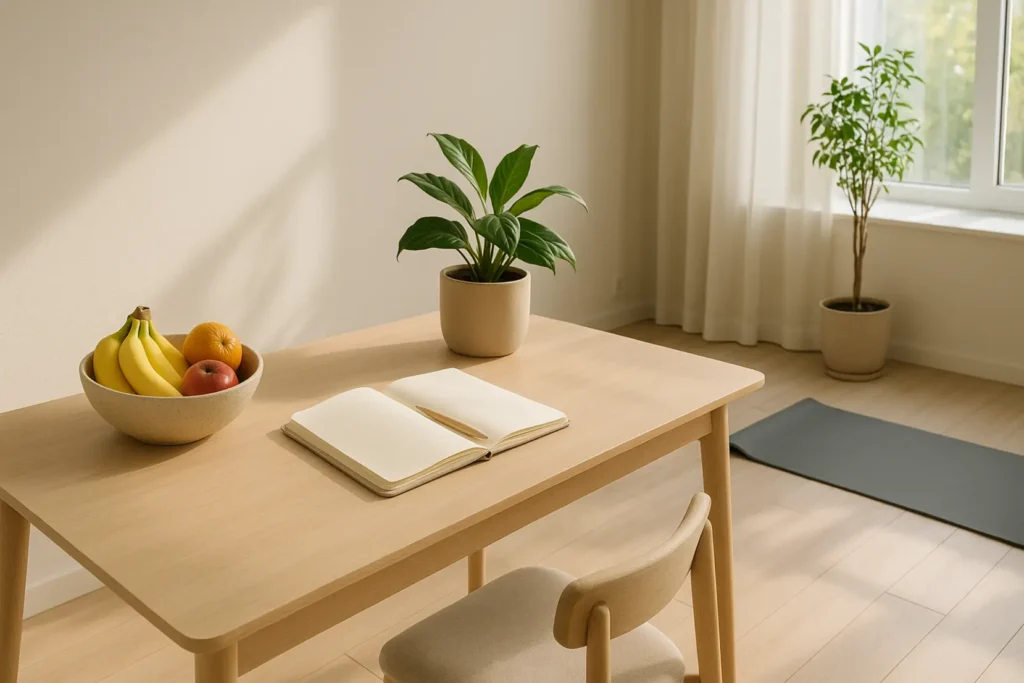 Osoba prowadząca zdrowy styl życia