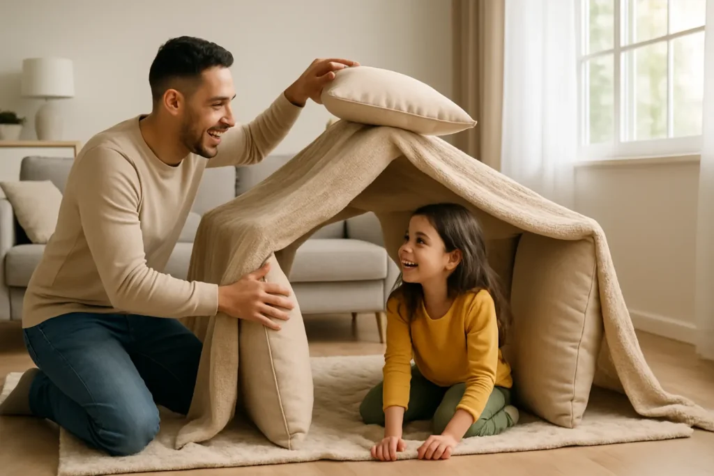 Rodzina spędzająca czas razem podczas wspólnego posiłku